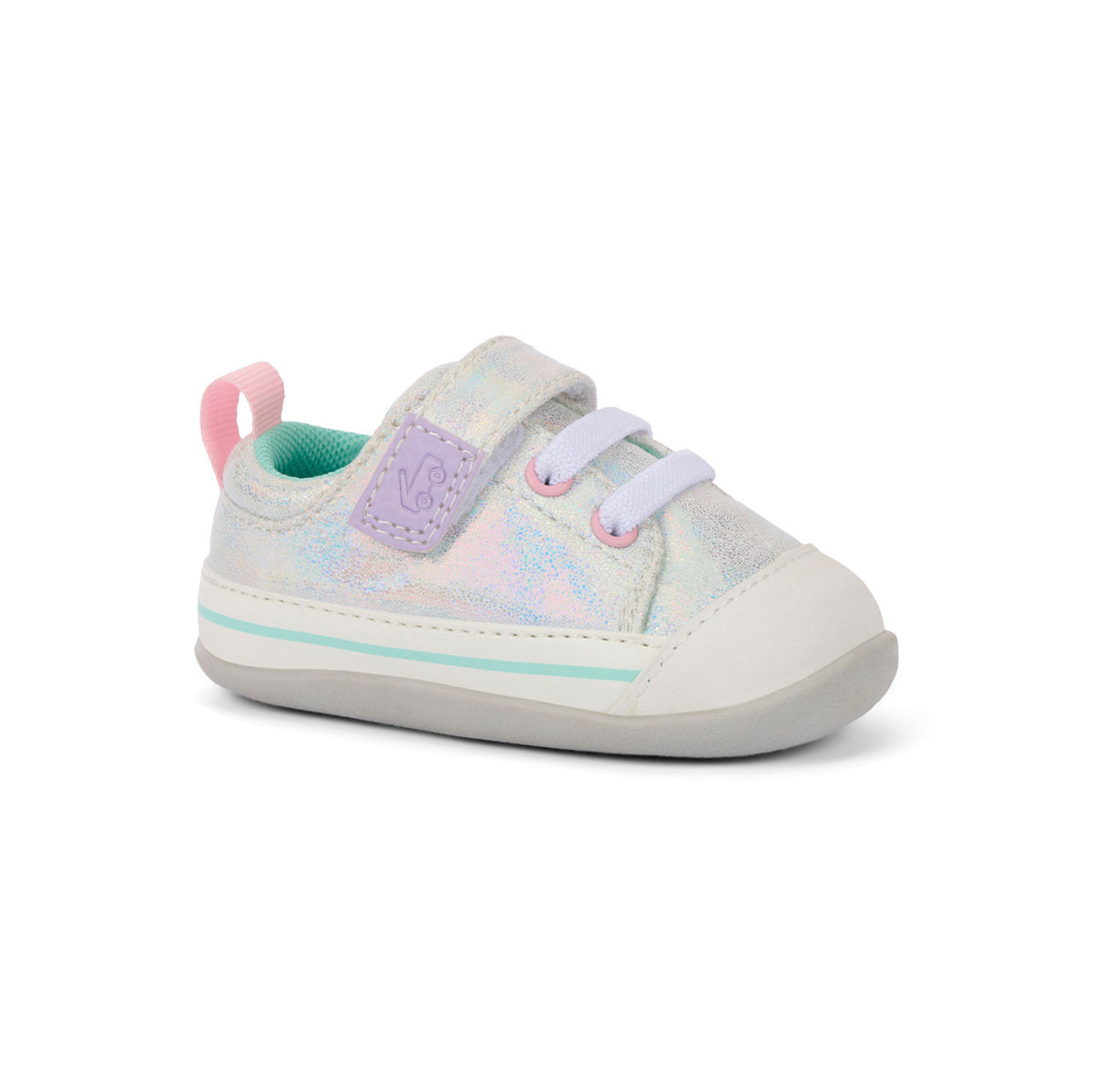Stevie Mini Silver Metallic | See Kai Run