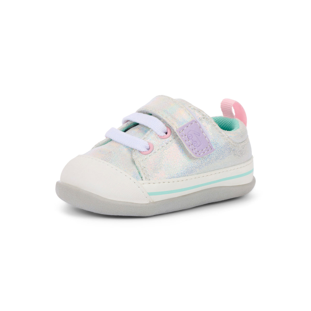Stevie Mini Silver Metallic | See Kai Run